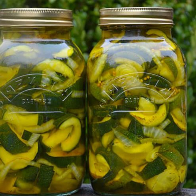 pickles de courgettes 